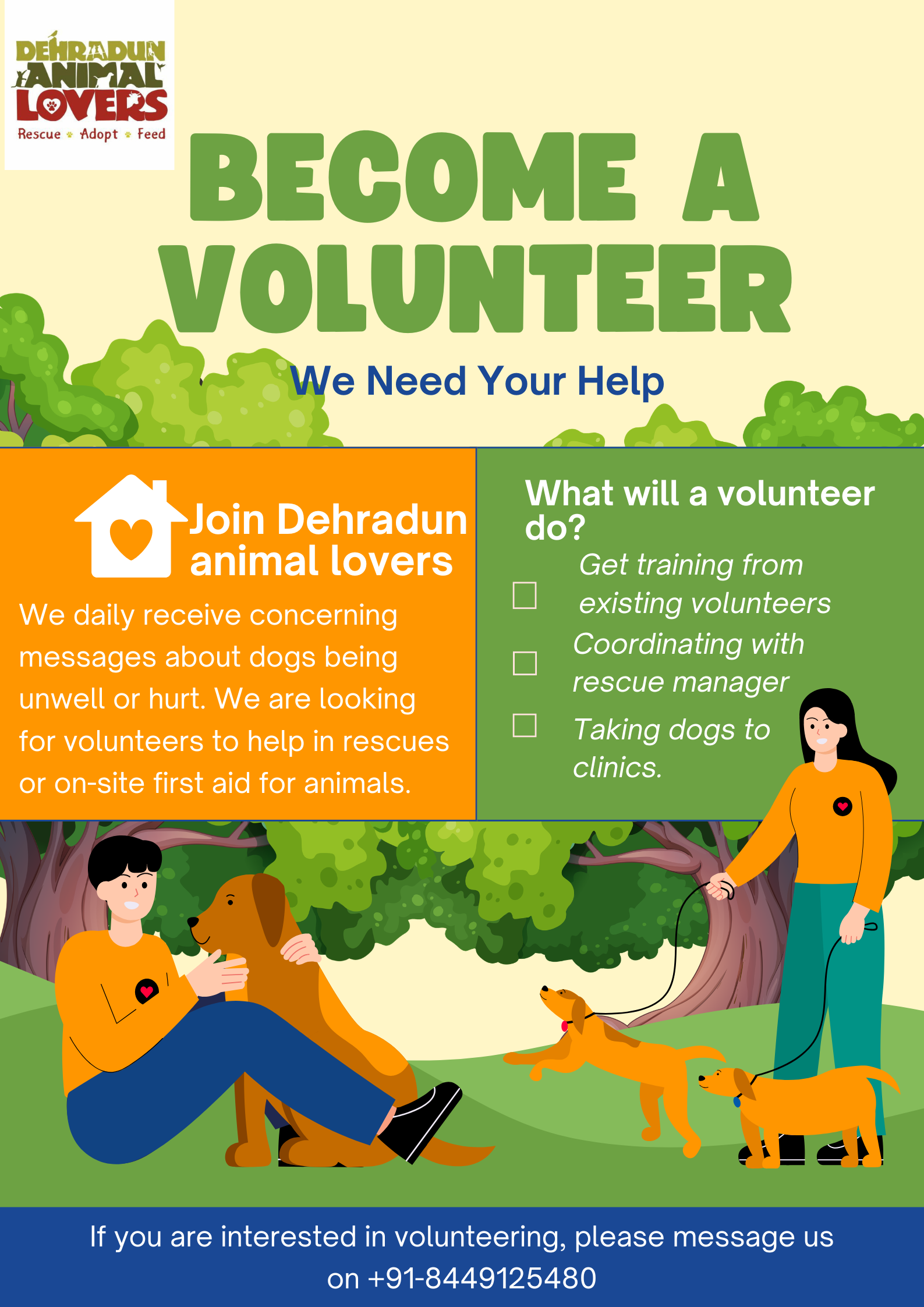 Our Volunteers